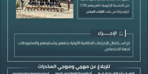 القبض على (36) مخالفًا لتهريبهم (720) كجم من القات بـالربوعة - هرم مصر