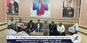 نائب محافظ سوهاج يؤدي واجب العزاء لأسرة النائب فيكتور فاروق - هرم مصر