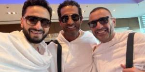 برفقة عمرو سعد وحمادة هلال.. أحمد السقا يستعد لأداء فريضة الحج - هرم مصر