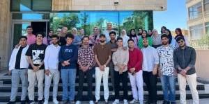 طلبة العلوم الطبية المساندة في جامعة الزرقاء يزورون مركز الوجهة العلاجية في عمّان - هرم مصر