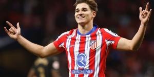 أتلتيكو مدريد يحسم مستقبل جوليان ألفاريز - هرم مصر