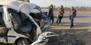 جثتان و3 مصابين وسيارة مهُشمة.. ماذا حدث أعلى طريق الواحات؟ - هرم مصر