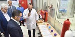 وزير الاستثمار والتجارة الخارجية يفتتح مركز اختبارات القدرة الإطفائية وأجهزة الإطفاء بالهيئة العامة للرقابة على الصادرات والواردات - هرم مصر