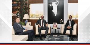 وزير شؤون البلديات والزراعة يستقبل سفير جمهورية ألمانيا الاتحادية لدى مملكة البحرين بمناسبة انتهاء فترة عمله - هرم مصر