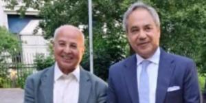 خالد عيش يشيد بمواقف وزارة الخارجية خلال لقائه سفير مصر بسويسرا - هرم مصر