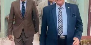 نائب رئيس جامعة الأزهر يتفقد امتحانات كليات الجامعة بالدَّراسة ويشيد بانضباط العمل داخل الجان - هرم مصر