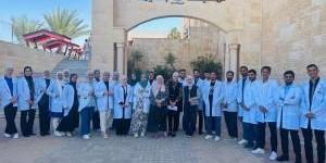 طلبة كلية الصيدلة في جامعة الزرقاء يزورون المركز الوطني لتأهيل المدمنين - هرم مصر