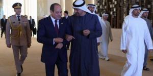 الرئيس السيسي ومحمد بن زايد يؤكدان أهمية الوقف الفوري لإطلاق النار في غزة - هرم مصر