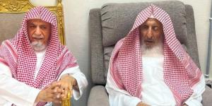 مفتي عام المملكة يستقبل الشيخ صالح بن حميد - هرم مصر