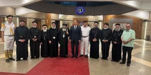 مطران إيبارشية بورسعيد يقدم التهنئة للمحافظ بعيد الأضحى - هرم مصر