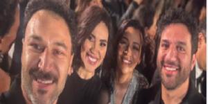 حسن الرداد ومي كساب ومدحت العدل ومي فاروق يحضرون حفل زفاف منة القيعي - هرم مصر