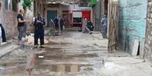 حريق هائل يلتهم مخزن خردة بمنطقة بحري في الإسكندرية دون إصابات - هرم مصر