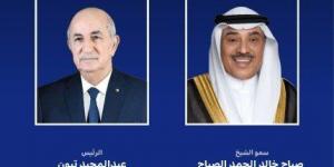 ولي عهد الكويت يهنئ الرئيس الجزائري بذكرى الاستقلال لبلاده - هرم مصر