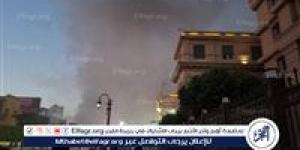 ماكينات الصراف تتوقف عن العمل.. الاتصالات تتأثر بحريق سنترال رمسيس - هرم مصر