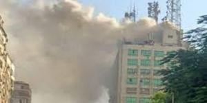 عاجل .. الصحة: 21 مصابا فى حريق سنترال رمسيس حتى الآن.. ولا وفيات - هرم مصر
