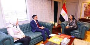 وزيرة التضامن الاجتماعي تلتقي رئيس بعثة اللجنة الدولية للصليب الأحمر - هرم مصر