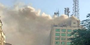 تشكيل لجنة هندسية لبيان مدى تأثر مبنى سنترال رمسيس بالحريق - هرم مصر