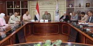 مراجعة التراخيص وإجراءات مواجهة مخالفات البناء ببني سويف - هرم مصر