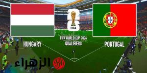 Hungary vs Portugal :: القنـوات الناقلة مباراة المجر ضد البرتغال في تصفيات كأس العالم 2026 في انتظارك اليـوم لا تفوتها - هرم مصر