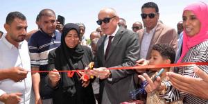 محافظ الأقصر يفتتح مشروعى الصرف الصحي بالنمسا والقرايا بإسنا - هرم مصر