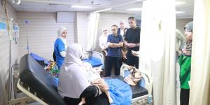  نائب وزير الصحة يتفقد المنشآت الصحية بمركز ملوي   - هرم مصر