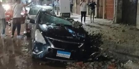اعصار بدون سابق انذار هاجم الاسكندرية ليلاً.. بالصور - هرم مصر