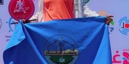 جامعة الزرقاء تفوز بالمركز الأول في سباق السيدات لعام 2025 - هرم مصر