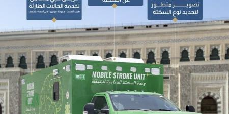 ابتكار أول وحدة متنقلة لعلاج السكتات الدماغية لسلامة صحة الحجاج - هرم مصر