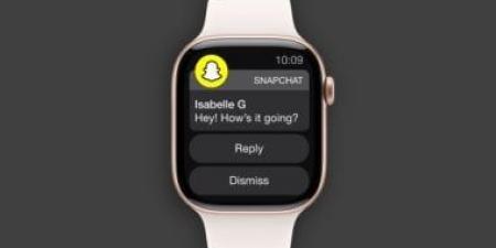 سناب شات تطلق تطبيق Apple Watch عالميا.. اعرف التفاصيل - هرم مصر