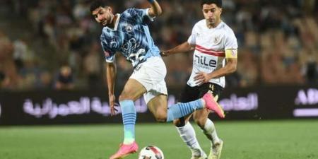 عمر جابر: مكسب مهم بالنسبة لنا.. والقادم أفضل لـ الزمالك - هرم مصر