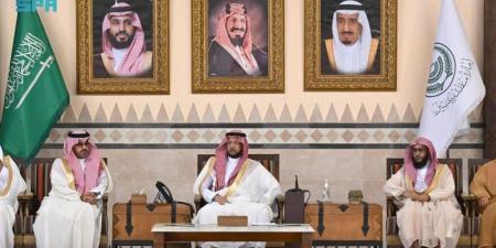 نائب أمير عسير يستقبل المهنئين بعيد الأضحى - هرم مصر