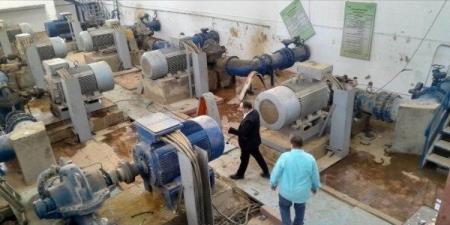 جولات لمتابعة إنتظام العمل بمحطات مياه أسوان على مدار أيام عيد الأضحى - هرم مصر