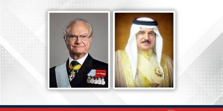 جلالة الملك المعظم يهنئ ملك السويد بذكرى اليوم الوطني - هرم مصر