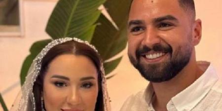 أول تعليق من زوج أسما شريف منير بعد زواجهما - هرم مصر
