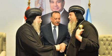 تهنئة مطرانيات القوصية وأسيوط ومنفلوط لقيادات المحافظة بعيد الأضحى.. صور - هرم مصر
