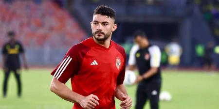 بسبب نزلة برد.. ياسر إبراهيم يغيب عن مران الأهلي - هرم مصر