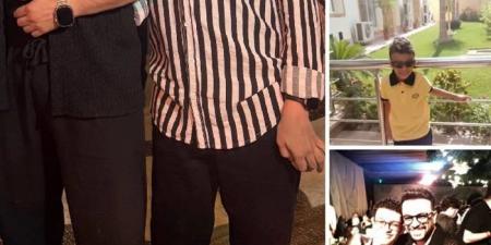 كريم الحسيني يحتفل بعيد ميلاد ابنه بكلمات مؤثرة: "كل سنة وانت عمري وحبيبي وصاحبي وأخويا الصغنون" - هرم مصر
