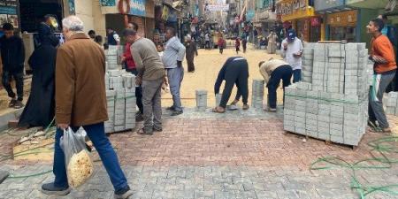 تطوير شامل لـ 6 شوارع بحي المنيرة الغربية ضمن خطة تحسين تنمية الجيزة - هرم مصر