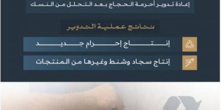 عناية الحرمين الشريفين تفعّل مبادرة إحرام مستدام - هرم مصر