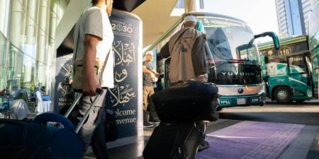 بعد إتمام الحج.. ضيوف برنامج خادم الحرمين الشريفين للحج يتوجهون إلى المدينة المنورة - هرم مصر