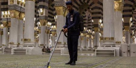 شؤون المسجد النبوي تكثّف جهودها في إدارة الحشود خلال موسم الحج - هرم مصر