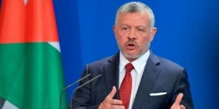 عاهل الأردن يؤكد أهمية الجهود للوصول إلى تهدئة فى فلسطين - هرم مصر