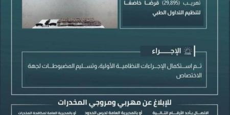 إحباط تهريب (29895) قرصًا مخدرًا بـالدائر - هرم مصر