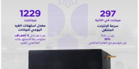 16.5 مليون مكالمة محلية ودولية يوميا خلال موسم الحج - هرم مصر