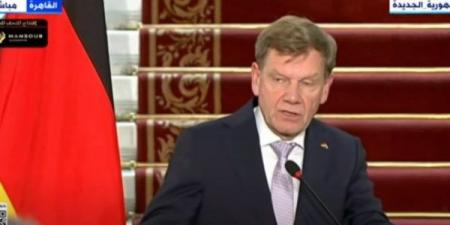 وزير الخارجية الألماني: مصر شريك استراتيجي لنا .. وبوابة برلين لأفريقيا - هرم مصر