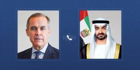 الشيخ محمد بن زايد ورئيس وزراء كندا يبحثان قضايا إقليمية ودولية - هرم مصر