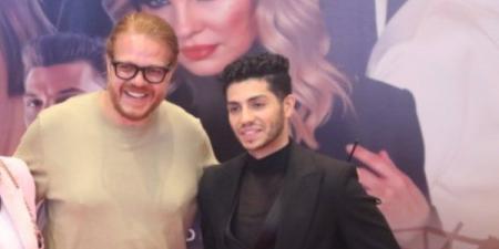 مينا مسعود يتألق في عرض فيلمه في عز الظهر - هرم مصر