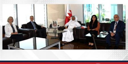 وزير النفط والبيئة يستقبل سفير الولايات المتحدة الأمريكية لدى مملكة البحرين - هرم مصر