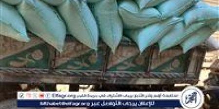 ضبط 70 شيكارة دقيق المدعم قبل بيعها بالسوق السوداء بميت غمر في الدقهلية - هرم مصر