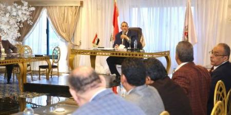 تفاصيل اجتماع نقيب المحامين بأعضاء مجلس  الفرعيات للاستعدادات لعقد الجمعية العمومية الطارئة - هرم مصر